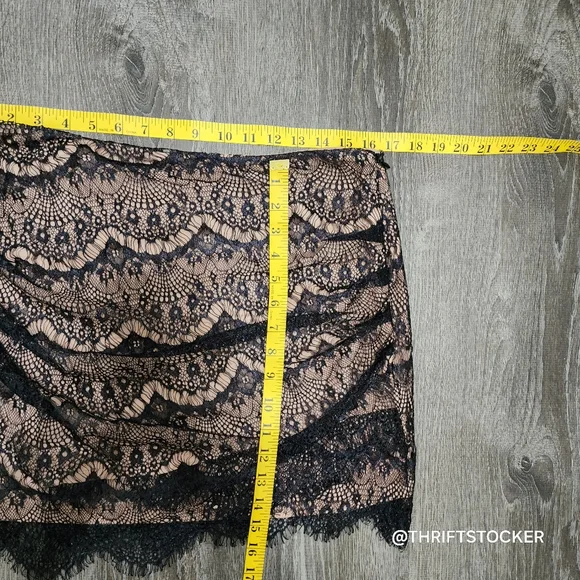 Free People Zoe Lace Mini Skirt - Picture 5 of 7